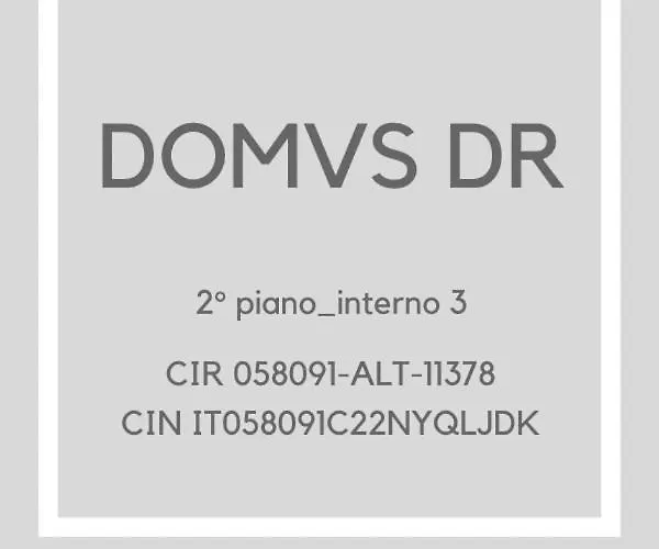 Domvs Dr Apartment Rom